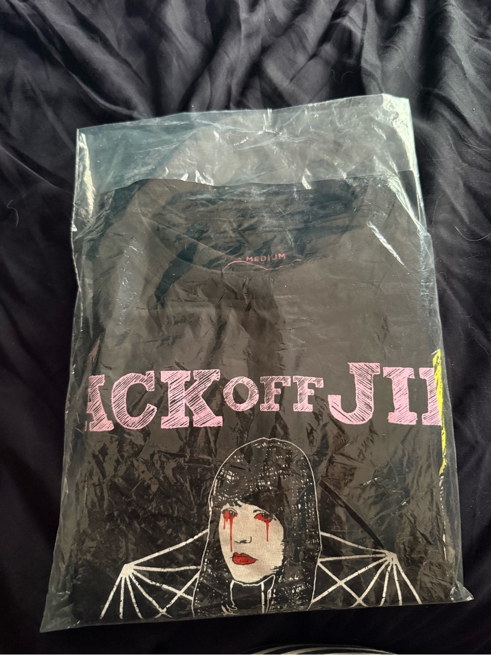 NIB Official Jack Off Jill Orange Peel Reunion Show Shirt Sz M